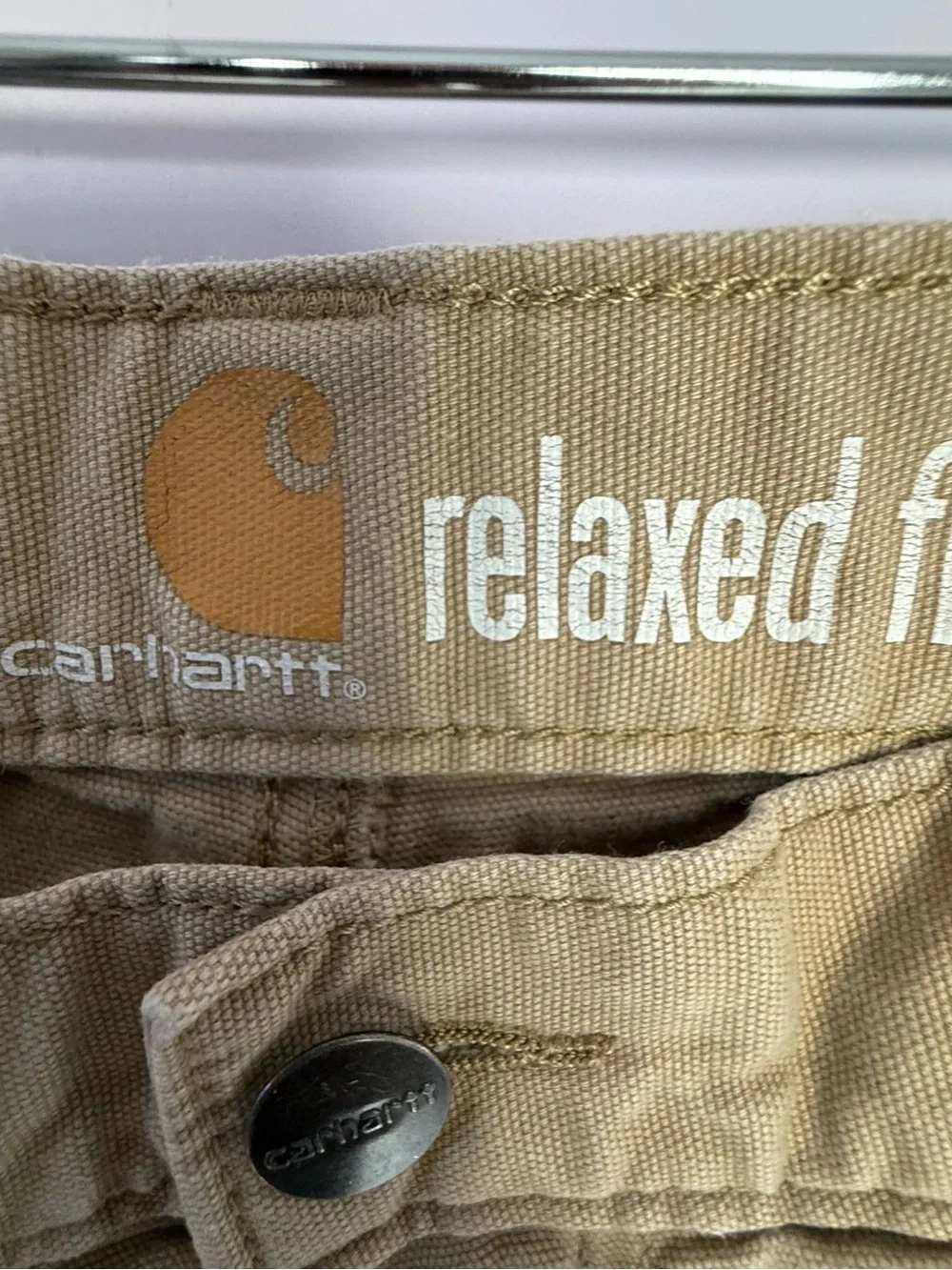 Carhartt Men's Relaxed Chinos in Khaki